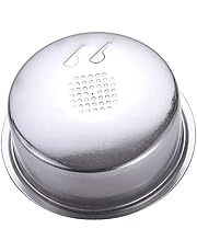 50mm 2-Cup Dual Wall Pressurized Stainless Steel Espresso Filter Basket - Compatible with Breville Cafe Roma (ESP8), 800ES, ESP6, BES200/250/400/800/820/830