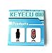 Keyecu Modifed Folding Flip Remote Key 3 Button For BMW 315/433MHZ ID44CHIP HU92 Uncut Blade