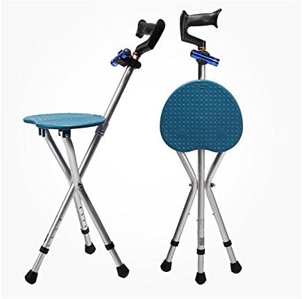 G&amp;M Elderly Elderly Quadripod Cane Cane Crutch Stool Stool Multifunctional Folding Tripod Cane Stool , 2