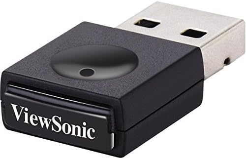 ViewSonic PJ-WPD-200 IEEE 802.11n - Wi-Fi Adapter for Projector - USB 2.0-300 Mbit/s - 2.40 GHz ISM - 320 ft Indoor Range - 910 ft Outdoor Range - External