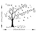 Dearm-home® 6'(h) X 9'(w) Huge Size Family Photo Frame Tree Quote Picture Removable Wall Decor Art Stickers Vinyl Decals Home Decor Include 11birds for Living Room&bedroom