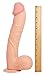 Raging Cockstars Raging Cockstars 11 Inch Realistic Dildo, Jumbo Giant Jim