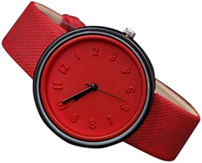 Bestoppen Unisex Watches,Women Men Fashion Quartz Wrist Watch Quartz Wrist Watches Male Female Bracelet Wrist Watch for Girl and Women (Red)