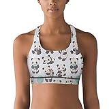 Women's Happy Panda Dancing Halter Glamorise Yoga
