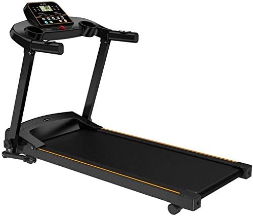 no bland Professional treadmill, Folding, Walking machines Load 150kg, Compatible WiFi- Exercise Bike, 7 Inch Touch Screen Color Computer Black