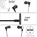 Bluetooth Sport Headphones by Monstercube MC58, Wireless Noise Cancelling In-ear Earbuds with Microphone for Running Workout Gym