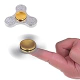 Metal Hand Spinner, Monodeal Fidget Spinner Toy with Premium Aluminum Bearing, Stress Reducer, Relieve Anxiety ADD ADHD Autism - Up to 5 Mins