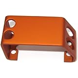 T-Maxx and E-Maxx Orange Anodized Steering Servo Cover