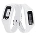 Teresamoon watch , Digital LCD Display Pedometer Step Counter Auto Sleep Watch (White)