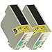 2 New Remanufactured T127120 127 T1271 Extra High Capacity Black Ink Cartridges WorkForce 60 545 630 633 645 840 850 845