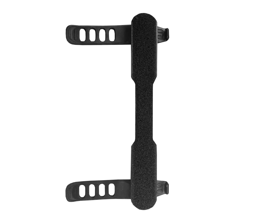 Bodylite Gear NightVision Bike and Scooter Mount for Reflective Light, Durable Silicone Straps, Easy Handlebar Attachment, Secure Cycling Accessory, Black