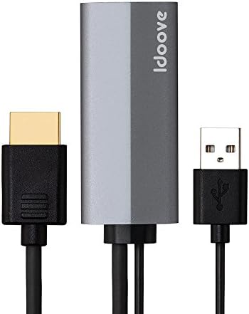 Newest Plug &amp; Play Lightning 8-pin to HDMI male Video Adapter with USB Charging Cable, No Need Any APP &amp; Personal Hotspot, Compatible with All of the IOS 10 or later Version iPhone &amp; iPad