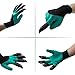 Handed Garden Genie Gloves with Claws on Both Hands for Digging and Planting As Seen On TV (1 pair), Green