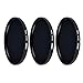 ZoMei 82mm Camera Lens Neutral Density Filter Set Include ND2 ND4 ND8 + Lens Pen + Filter Pouch