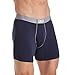 Saxx Underwear Men's 24-Seven Boxer Fly Navy Large