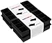 Silicone Ice Cube Trays -4 Piece Silicone Ice Tray Molds, Makes 1.3'' Inches Ice Cubes- (Set of 4)- Black