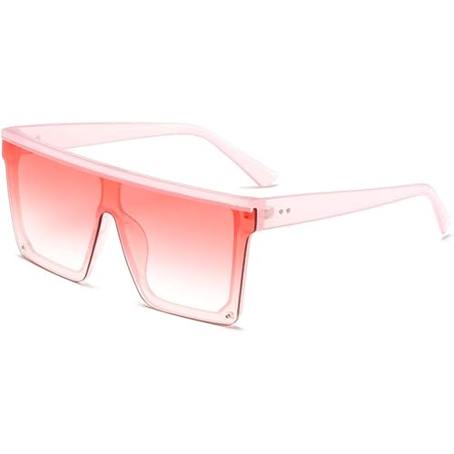 Square Glasses for Women Men Cycling Sunglass Black Frame Gradient Lens
