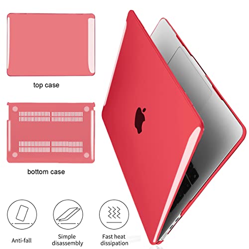 LCMOCICO for Newest MacBook Air 13.6 inch Case 2022 Release A2681 M2
