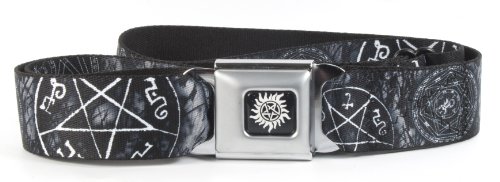 Devil's Trap Pentagrams Scattered Seatbelt Belt