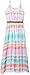 Amy Byer Girls' Big Print Hmc Maxi Dress with Belt Body