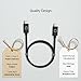 USB C to USB-C Cable, CablePlux USB Type C to Type-C 3.1 Gen1 (6.6 ft Black) Braided Cord with Power Delivery & Fast Charge for Galaxy Note 9 & S9, Google Pixel 3 XL, Huawei P20 Pro, LG V40, LG G7