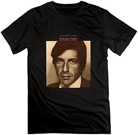Menâ€˜s Leonard Cohen Songs Canadian Singer T Shirts