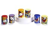 Romero Britto Ceramic Salt & Pepper Shaker set, choice of three. (heart)