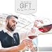 Wine Decanter With Aerator Set - Red Wine Carafe with Built in Wine Aerator, Drying Stand - Crystal Glass Wine Decanter - Fast Decanting Wine Accessories…