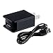 Hosmart 5V 1A Power Cord Micro USB Travel Charger(1.2M/4 feet Black)