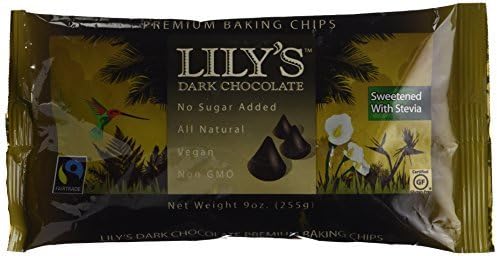 Lily's Dark Chocolate Chips- 1x9 OZ (Pack of 3)