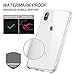 YOUMAKER Premium Crystal Clear Hybrid Case for iPhone Xs Max, Slim Fit Lightweight Frosted Clear Bumper Scratch Resistant Drop Protection Shockproof Protective Cover for All New Apple iPhone Xs Max 6.