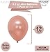 Rose Gold Number 1 Balloon for First Birthday Decorations for Girls – Giant 40 Inch | Rose Gold Number One Balloon for First Birthday Decorations | Rose Gold Latex Balloons, 1st Birthday Balloons