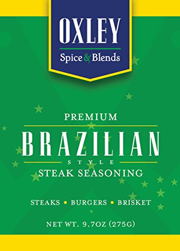 Brazilian Steakhouse Seasoning, Oxley Spice & Blends Steakhouse Season or Marinade hint of Jalapeno (Brazilian)