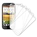 HTC One SV Screen Protector Cover, MPERO 5 Pack of Clear Screen Protectors for HTC One SV