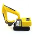 8GB Excavator Design USB Flash Drive (Yellow)