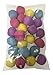 Neat Innovations Soft Plush Squeaky Egg Shaped Balls for Dogs or Cats (24 Pack, Pink, Yellow, Blue, Purple Pastel)
