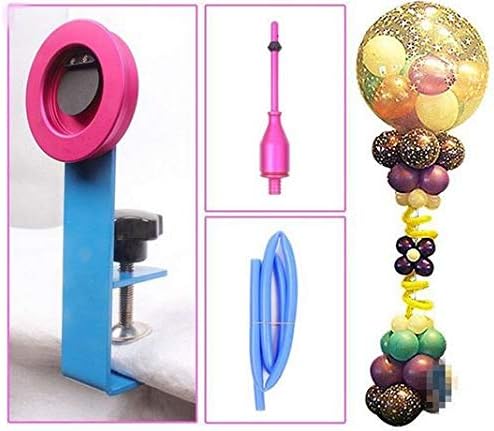 GosFrid Metal Balloon Stuffing Tool Kit for Wedding Birthday Celebration,Assorted Color