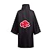 KOKO PARK Naruto Akatsuki Cosplay Halloweem Party Uchiha Itachi Costume Cloak (S)