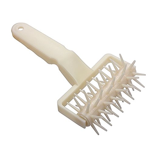 INCHOO Plastic Pizza Dough Roller Docker Bread Cookie Pie Pizza Pastry Kitchen Baking Tool