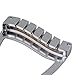 BQLZR Chrome Guitar Bridge Tailpiece For Gutiar