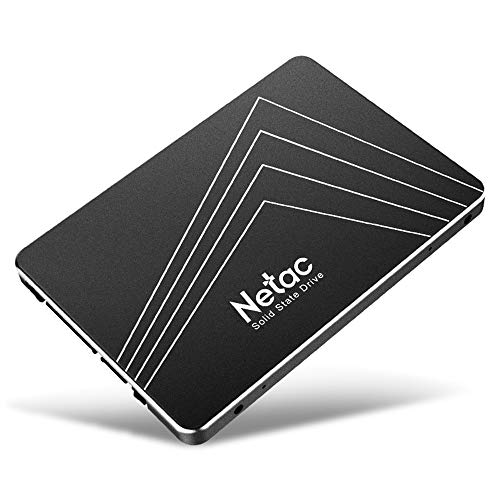 Netac 500GB 2.5 Inch SATA III 6Gb/s Internal SSD, 3D NAND Internal Solid State Drive, Read Speeds up to 530MB/s