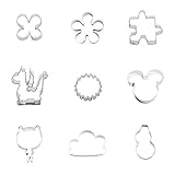 9 Pieces Cookie Cutter Biscuit Gourd Cucurbit Cloud