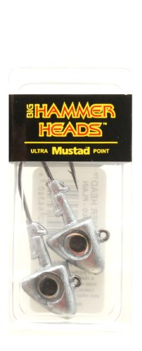 Big Hammer Jig Head with 4/0 Hook, Plain, 3/4-Ounce