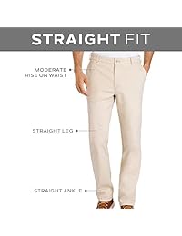 Pantalón de vestir de corte plano Air Straight Fit de Van Heusen para hombre
