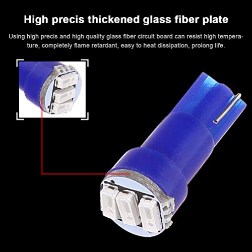 2 Wedge+3+3014SMD+Instrument+Gauge+Light