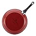 Paula Deen Riverbend Nonstick Frying Pan Set / Fry Pan Set / Skillet Set - 9.25 Inch and 11.5 Inch, Red
