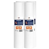 Aquaboon 5 Micron 20" Big Blue Sediment Water Filter Replacement Cartridge | Whole House Sediment Filtration | Compatible with AP810-2, SDC-45-2005, FPMB-BB5-20, P5-20BB, FP25B, 155358-43, 4 Pack