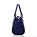 Micom 2016 Summer Womens Pure Color Patent Leather Boutique Tote Bags Top Handle Handbag with Micom Zipper Pouch