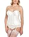 Carnival Women's Full-Figure Satin-Corset Bra