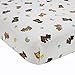Bedtime Originals Honey Bear 3 Piece Crib Bedding Set, Brown/Green
